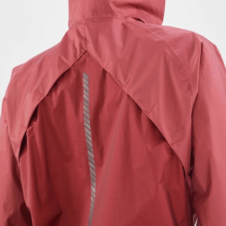 Red Salomon Bonatti Waterproof Women's Shell Jackets | IE SX9716